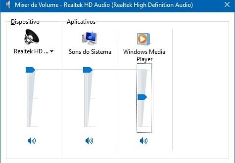  Windows 10 19H1 substituir o Mixer de Volume cl ssico por 